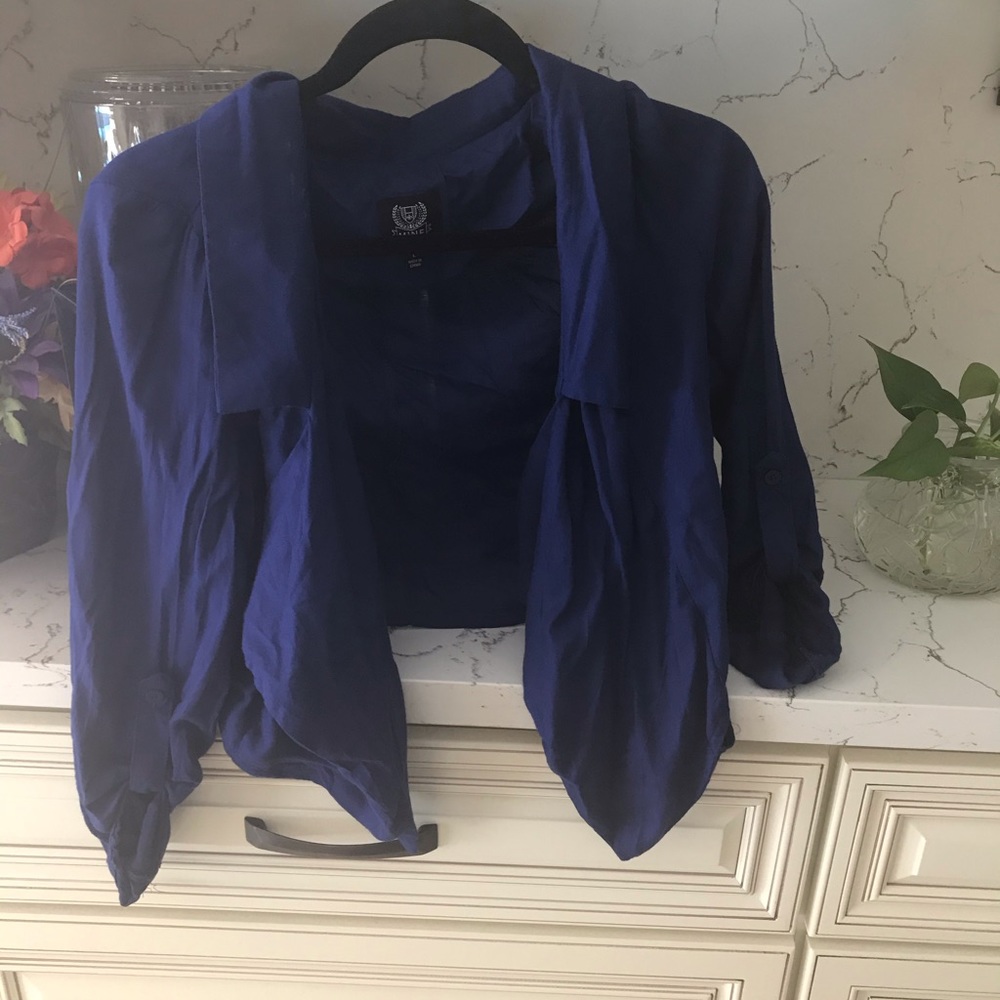 Navy Blue Cover Up